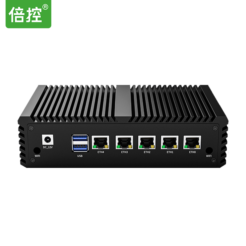倍控POE工控機48V網線供電視覺檢測電腦主機G47-N5095-5L-2C N5105