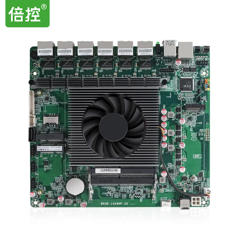 酷睿11代集成CPU主板m.2硬盤BKHD-1449NP-20 I7-1185G7 I5-1135G7 I3-1115G4六網卡ROS軟路由主板愛快pfsense