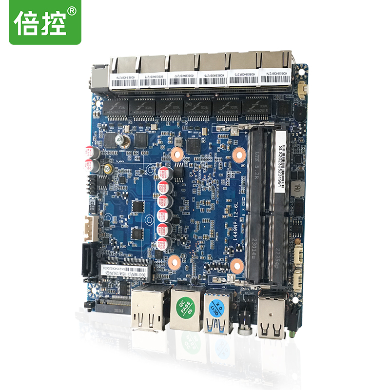倍控1449NP-12 6LAN酷睿11代嵌入式工控主板多網卡7505 I3-1115G7 I5-1135G7 I7-1165G7 I7-1185G7