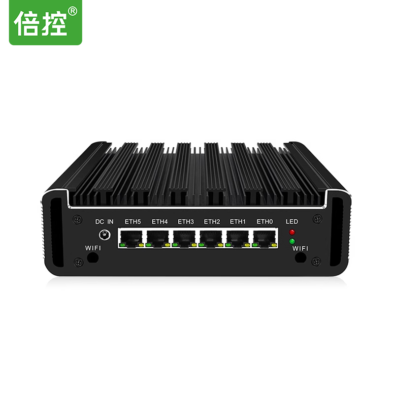 倍控I7-1185G7十代酷睿四核八線程6網卡千兆i211 i210網卡視覺工控主機工業網絡相機檢測i7-10510U i7-8565U 82574網卡EtherCAT 端子模塊