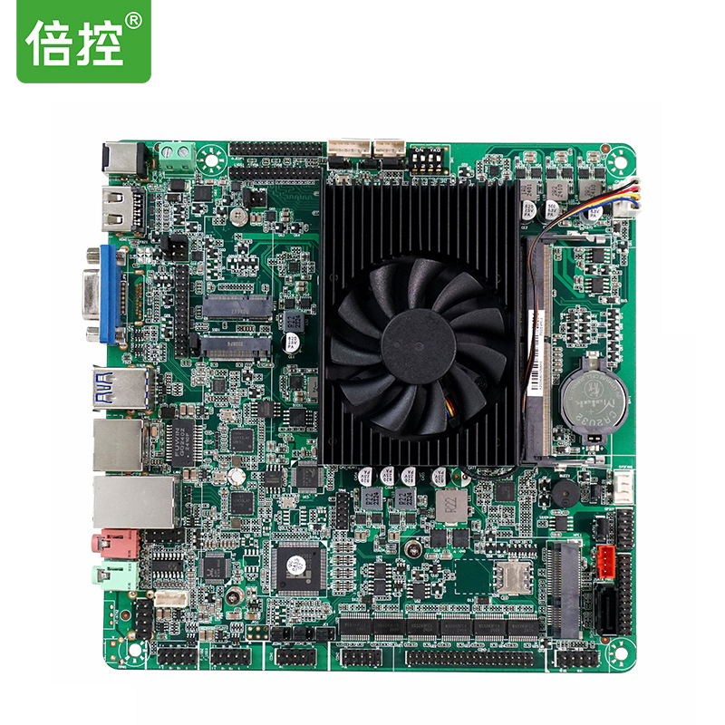 倍控N100DC-ITX主板12代N100四核低功耗開發(fā)板工控機主機lvds顯示