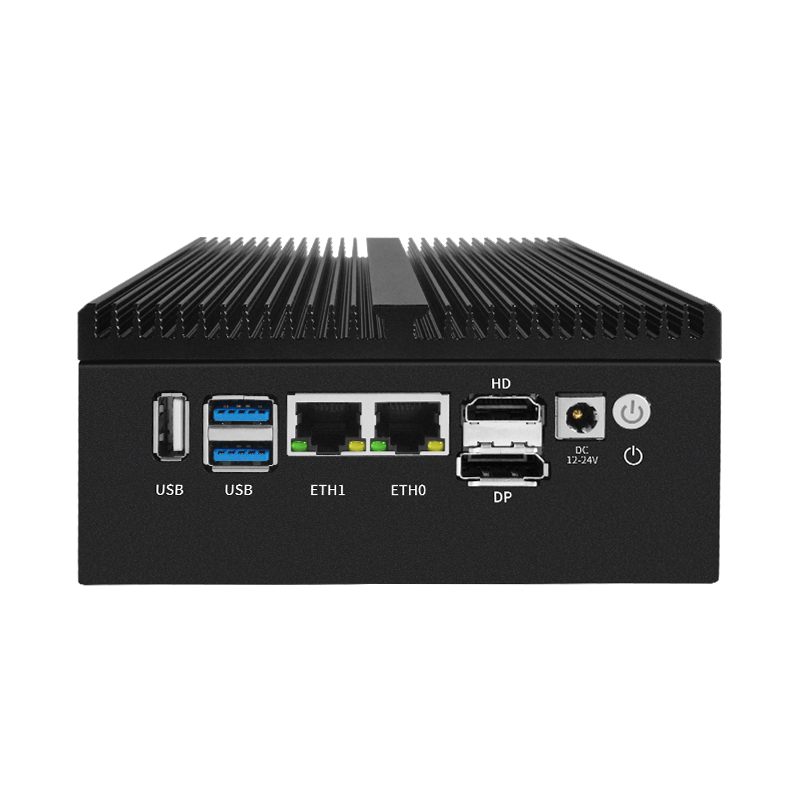 倍控軟路由迷你電腦12代四核N100 N150 2.5G網卡10G雙光口四光可選12V-24V寬壓輸入串口GPIO愛快ROS工控機
